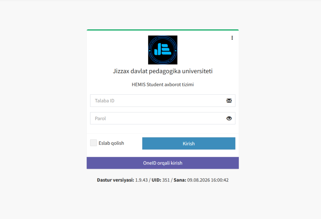 Student.jdpu.uz Login: A Complete Guide to the JDPU Student Portal Student.jdpu.uz Login: A Complete Guide to the JDPU Student Portal