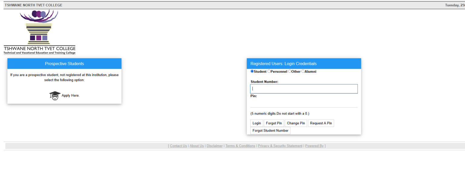Tshwane North College Student Portal: Login, Features, Application Status & Guide