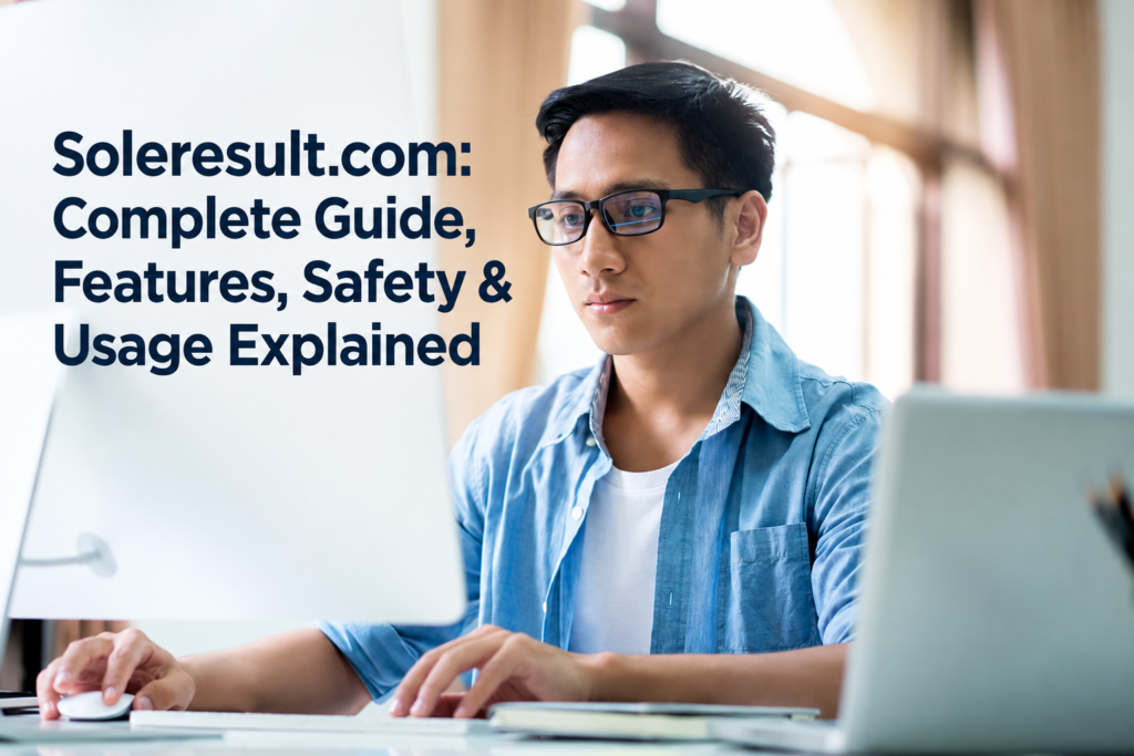 Soleresult com: Complete Guide, Features, Safety & Usage Explained Soleresult com: Complete Guide, Features, Safety & Usage Explained