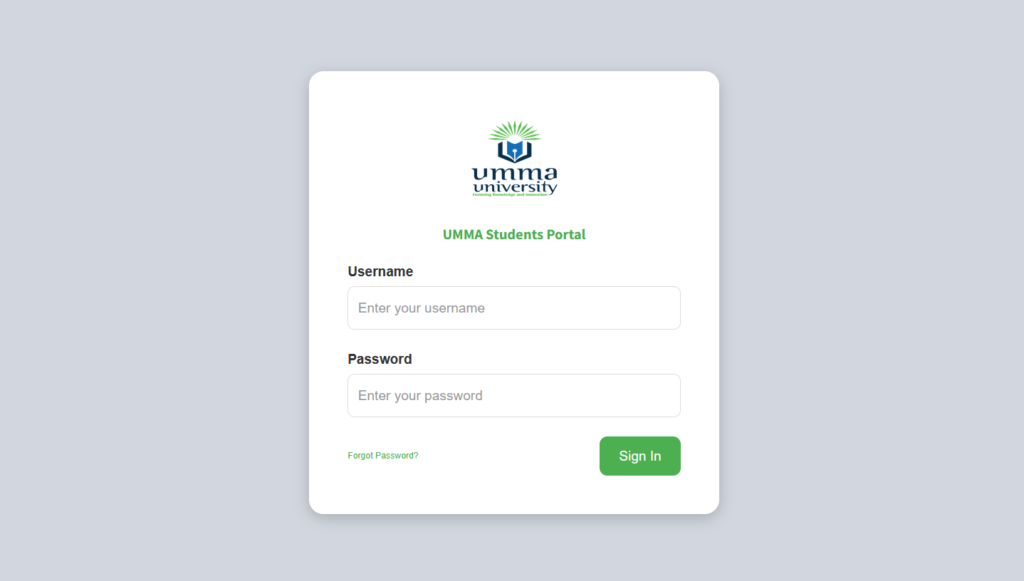 Umma University Student Portal: A Complete Guide for Students Umma University Student Portal: A Complete Guide for Students