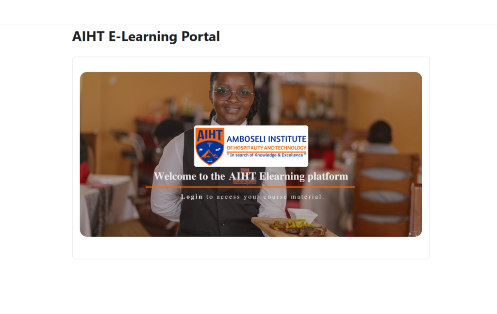 Amboseli Institute Student Portal: Login Guide, Features, and Benefits